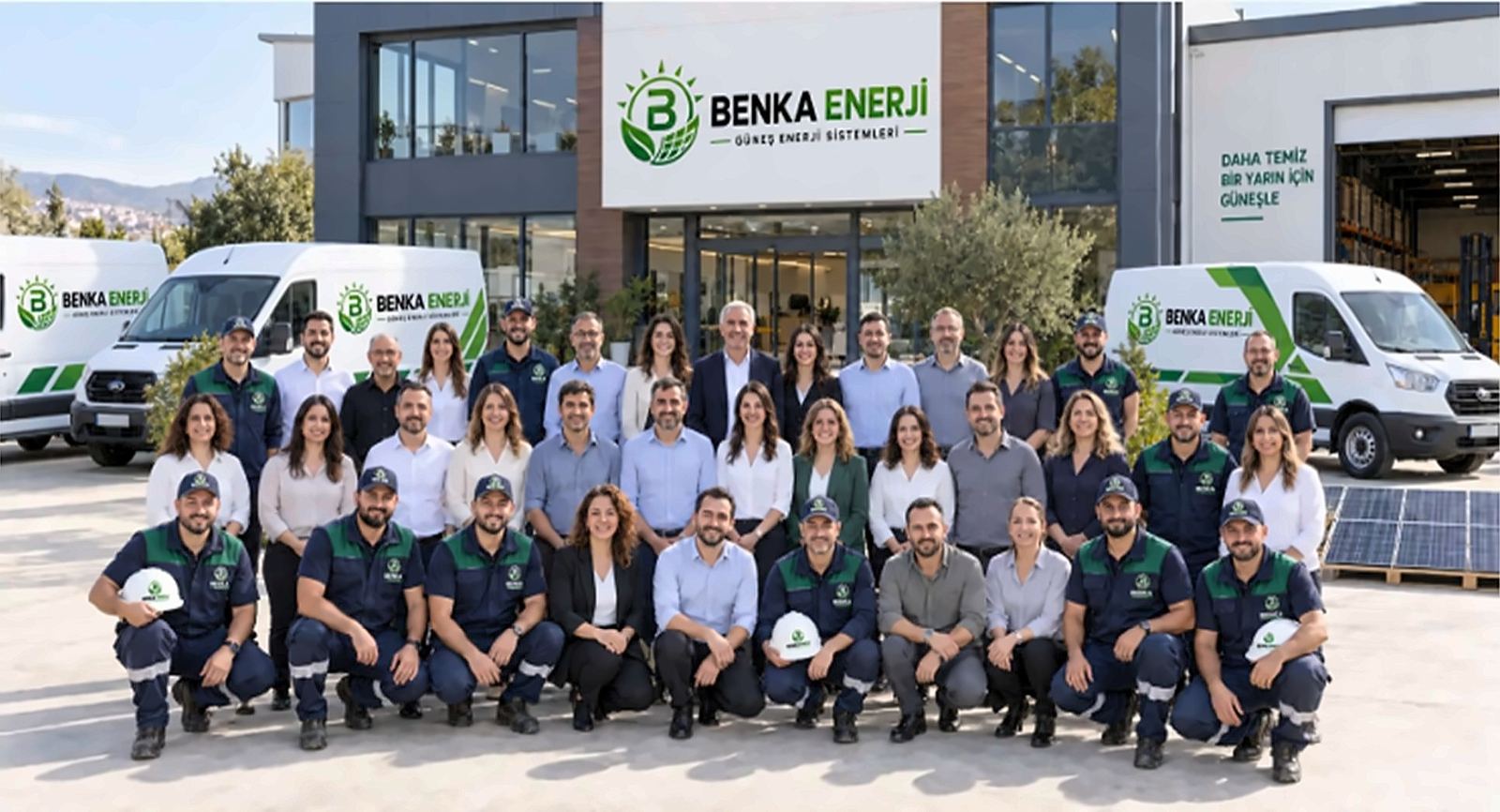 Benka Enerji ekibi
